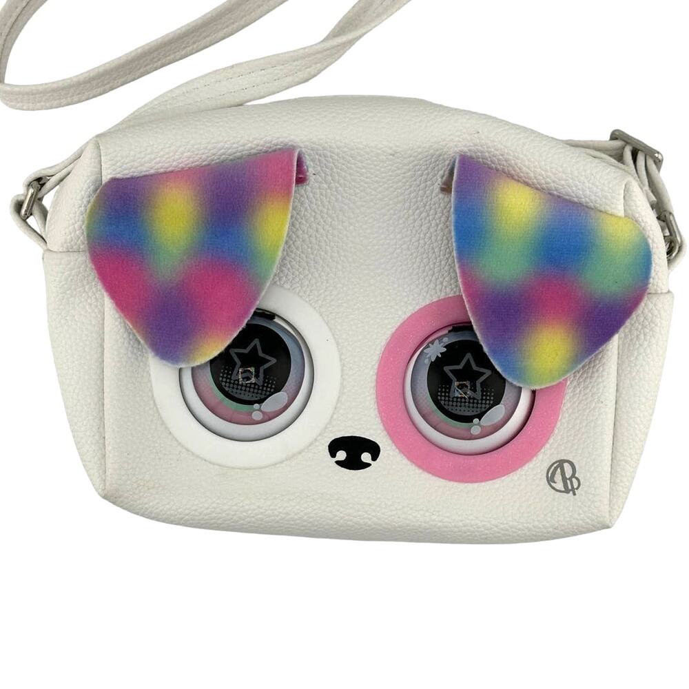 Purse Pets, Leoluxe Rainbow Pup Interactive Perse Pet - Works